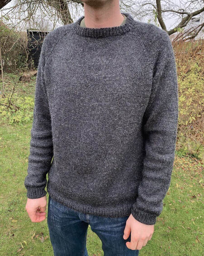 Hanstholm Sweater Man Strickpaket - Cool Wool Big