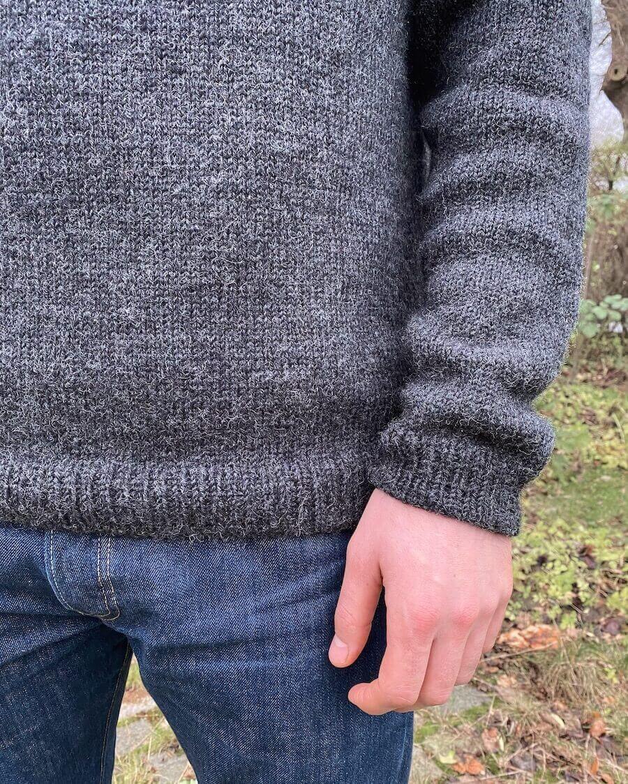 Hanstholm Sweater Man Strickpaket - Cool Wool Big