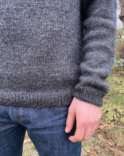 Hanstholm Sweater Man Strickpaket - Cool Wool Big