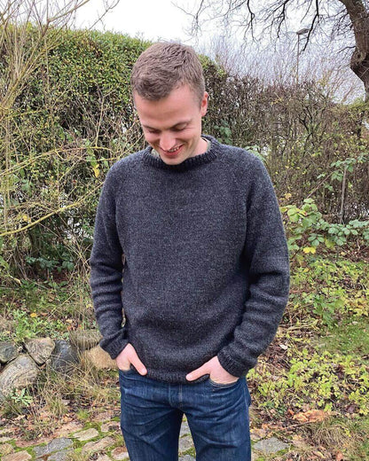 Hanstholm Sweater Man Strickpaket - Cool Wool Big