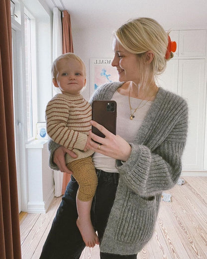 November Jacke Strickpaket - Alpaca Air