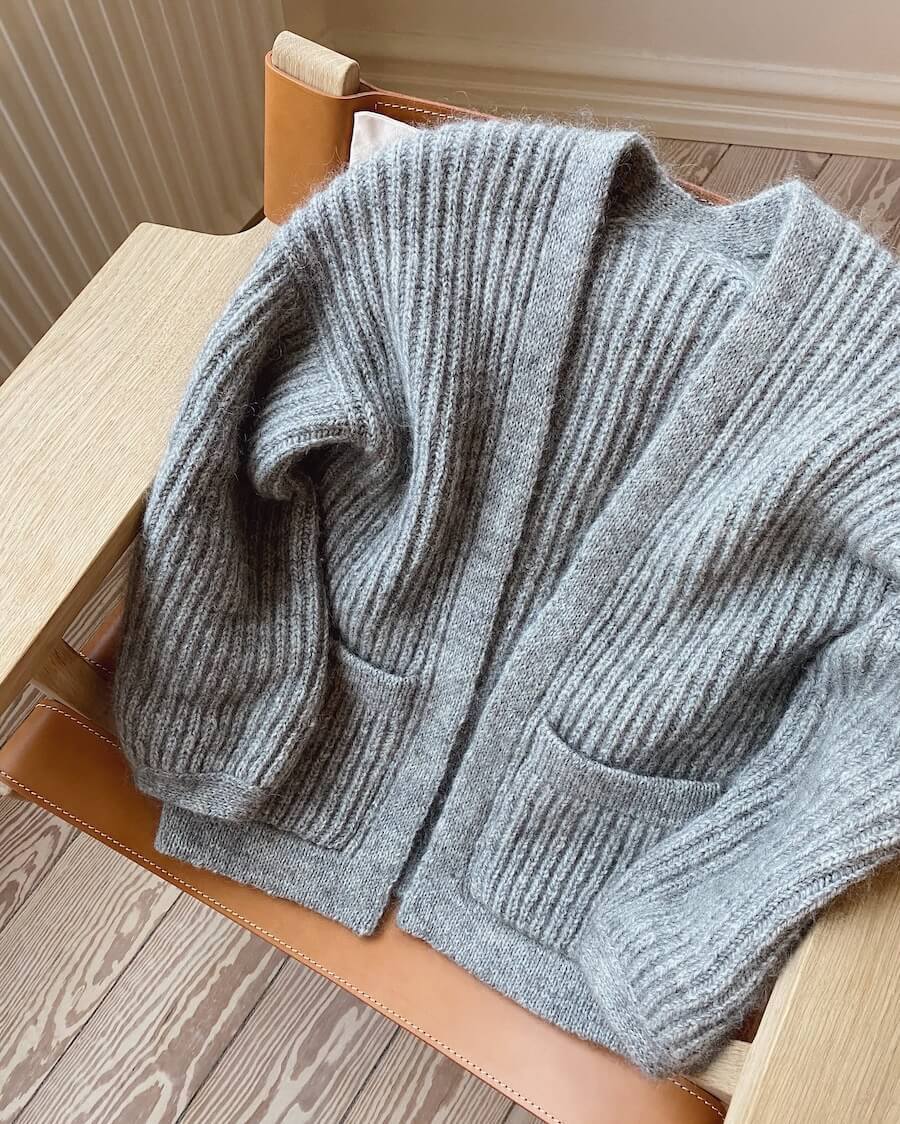 November Jacke Strickpaket - Alpaca Air