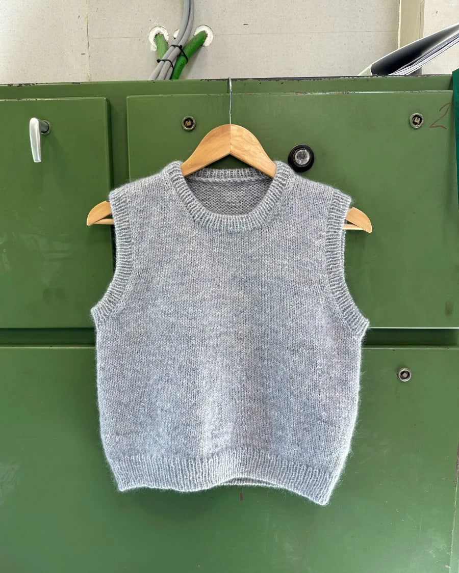 Novice Slipover Strickset - Cool Wool Big & Silkhair