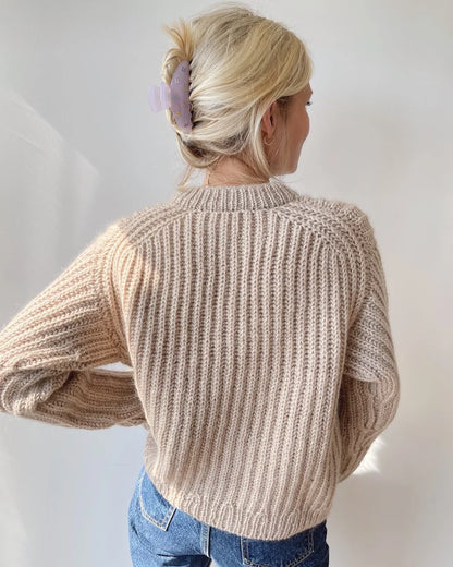 September Sweater Strickpaket - Silkhair (dreifädig)