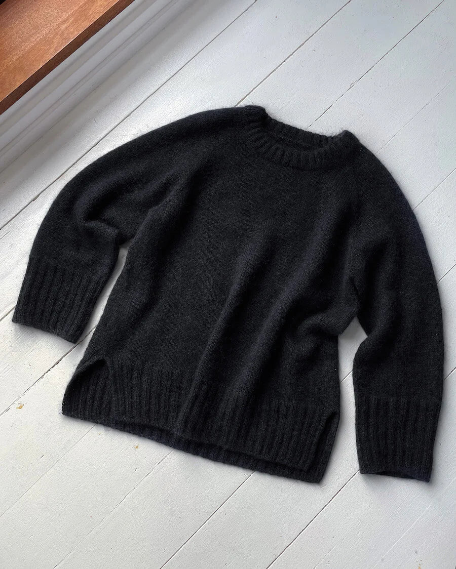 October Sweater Strickpaket - Cool Wool und Silkhair