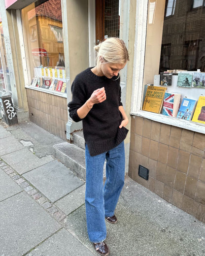 October Sweater Strickpaket - Cool Wool und Silkhair