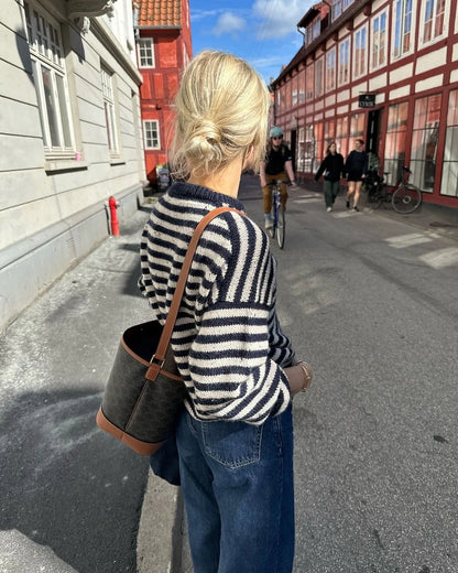 Olga Sweater Strickpaket - Ecopuno & Silkhair