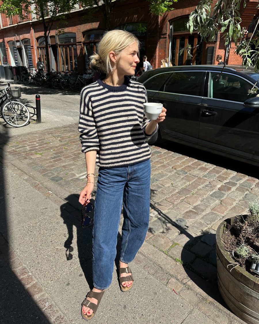 Olga Sweater Strickpaket - Ecopuno & Silkhair