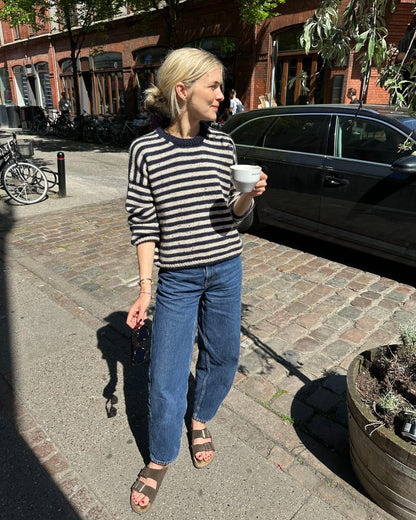 Olga Sweater Strickpaket - Ecopuno & Silkhair