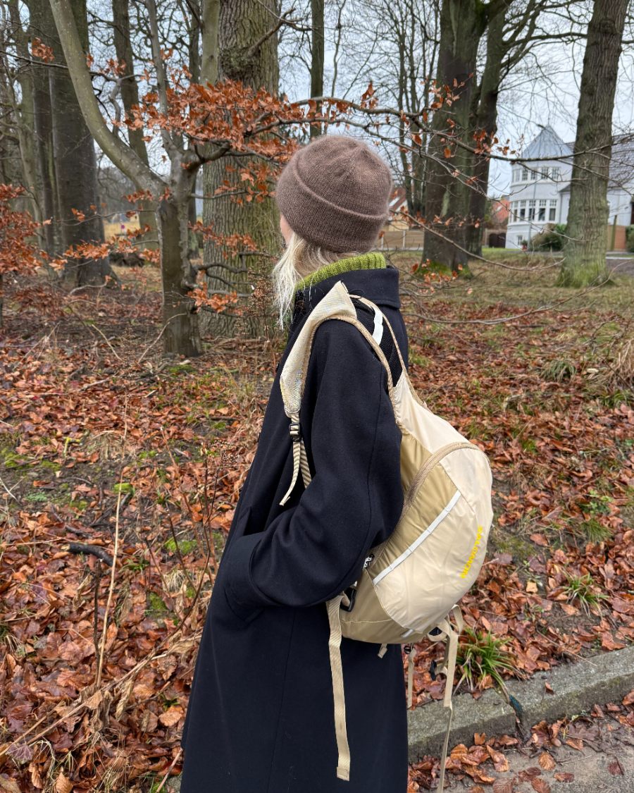 Oslo Mütze Strickpaket - Cool Wool und Silkhair