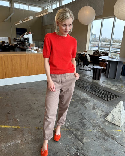 Poppy Tee Cotton Wool Modellpaket - Petiteknit