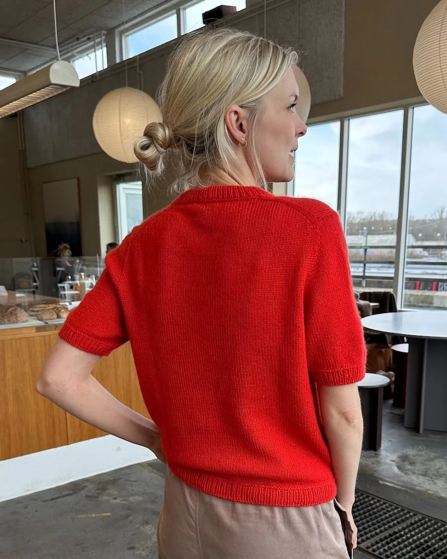 Poppy Tee Cotton Wool Modellpaket - Petiteknit