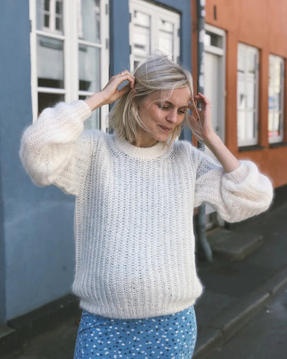September Sweater Strickpaket - Silkhair (dreifädig)