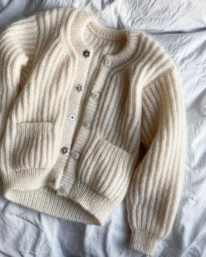 September Jacke Strickpaket - Cool Wool und Silkhair (doppelfädig)