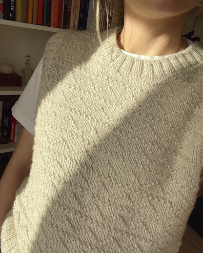 Sille Slipover Strickpaket - Cool Wool Big