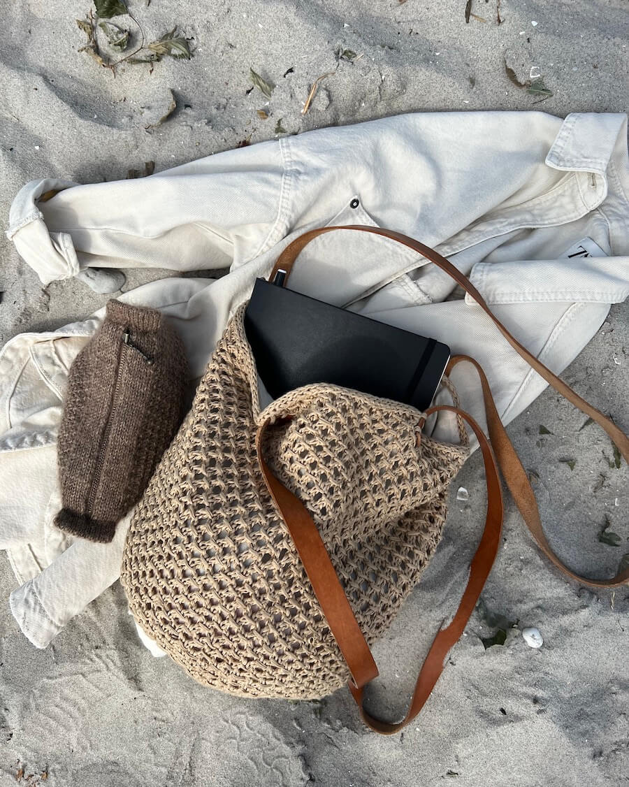 Marie Clutch Anleitung - PetiteKnit