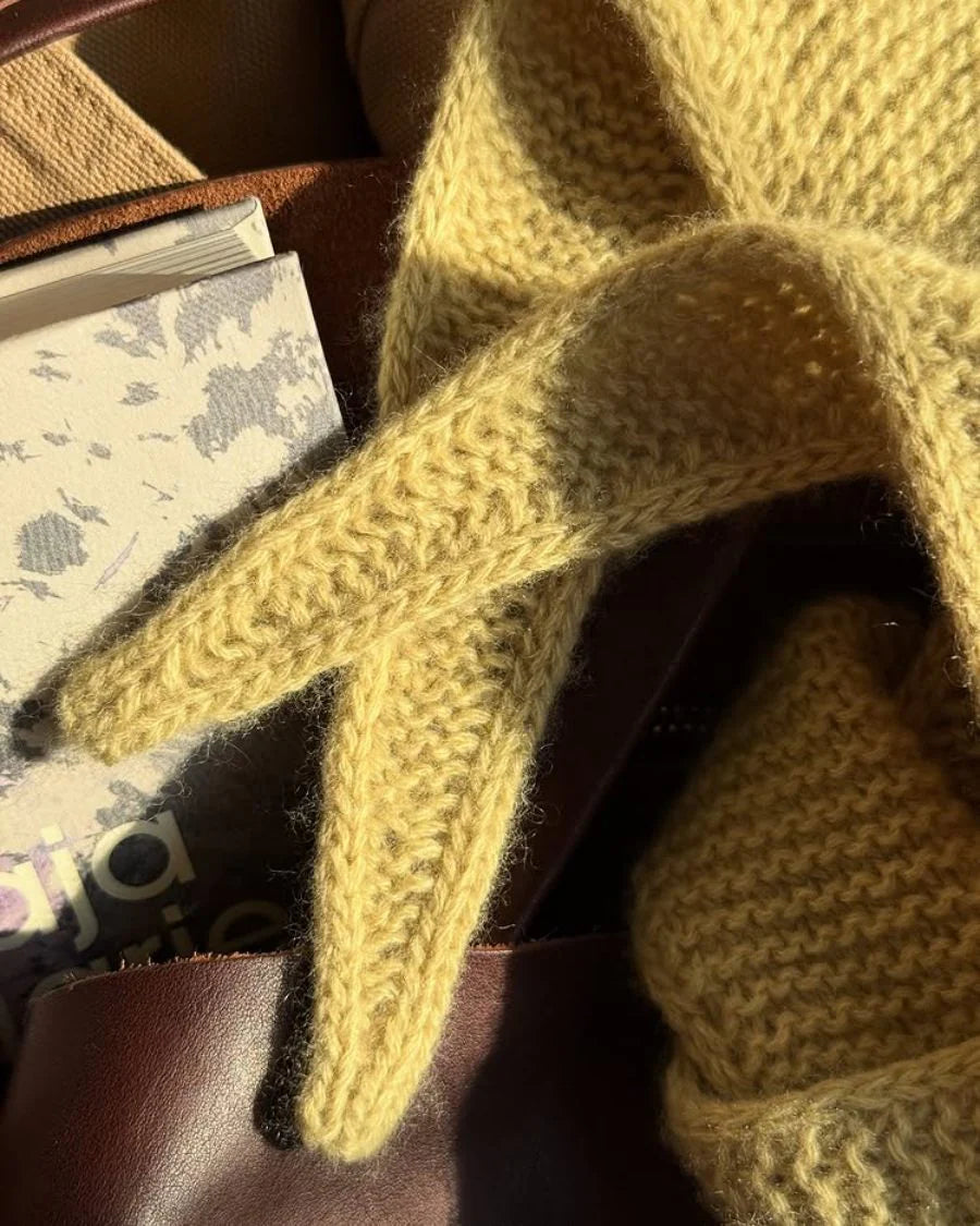 Sophie Scarf Strickpaket - Cool Wool & Silkhair