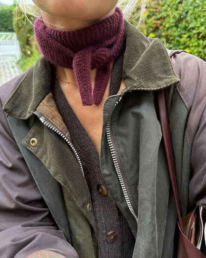 Sophie Scarf Strickpaket - Cool Wool & Silkhair