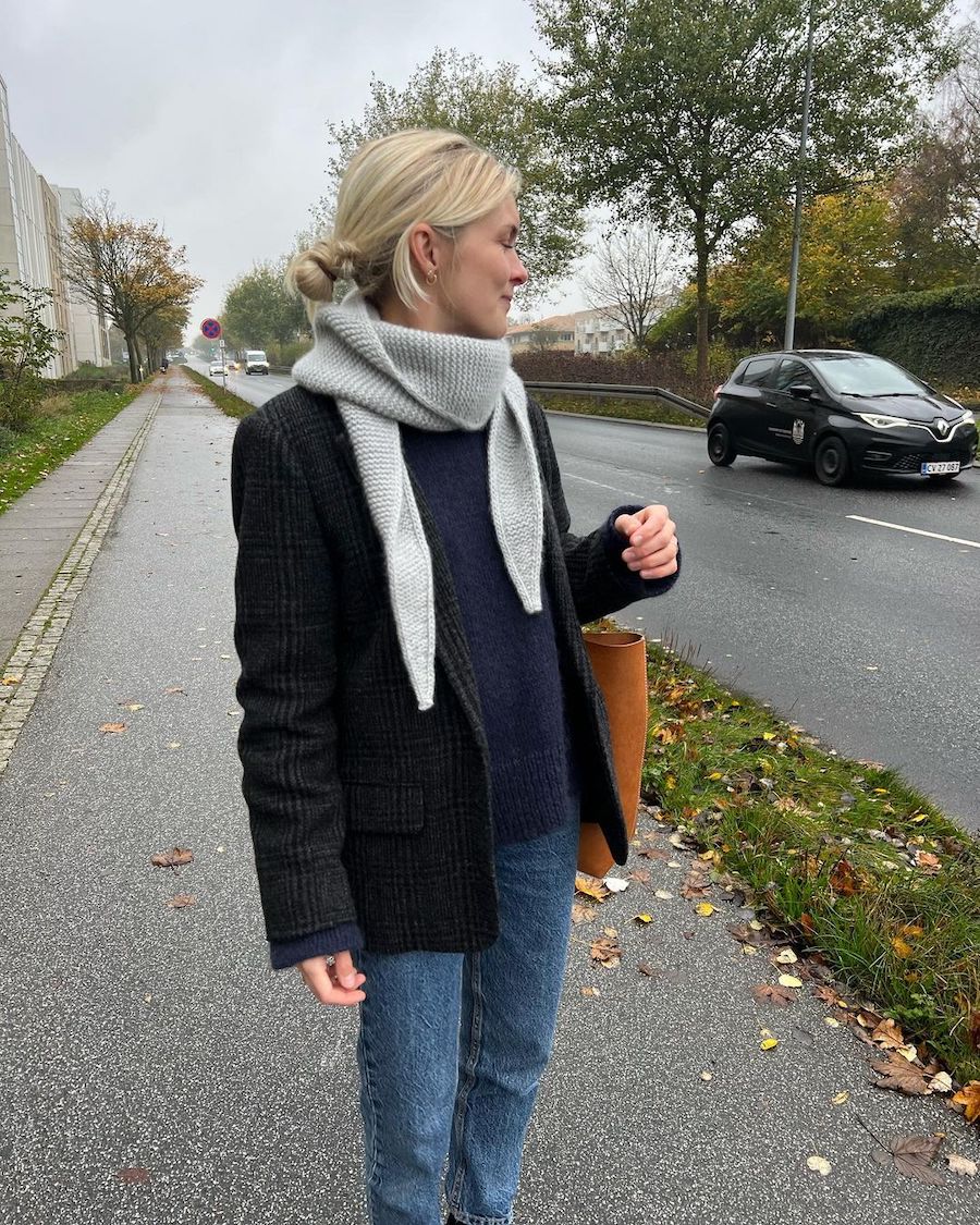 Sophie Shawl Strickpaket - Cashmere Pure