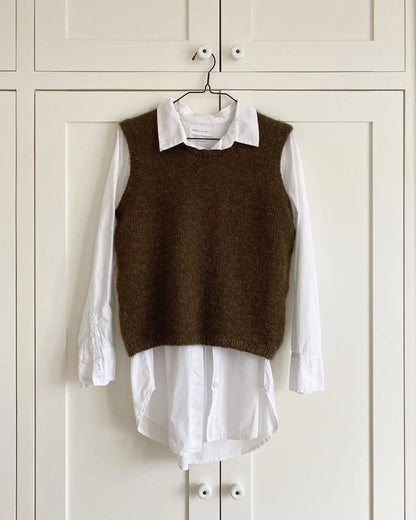 Stockholm Pullunder Strickpaket - Cool Wool und Silkhair