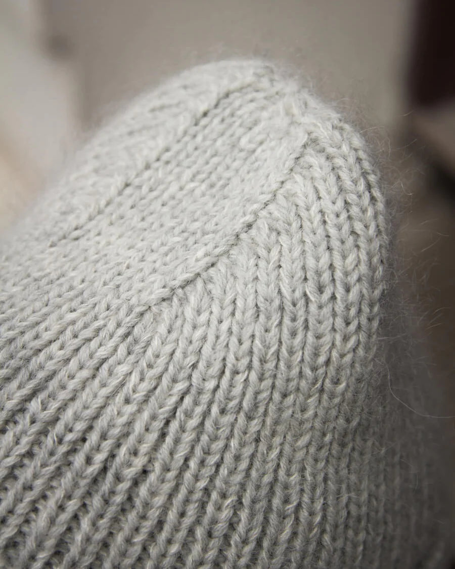 Stockholm Mütze Strickpaket - Cool Wool Big und Silkhair