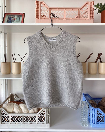 Stockholm Pullunder Strickpaket - Cool Wool und Silkhair