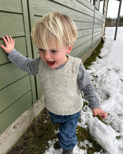 Storm Sweater Junior Strickpaket - Cool Wool Big