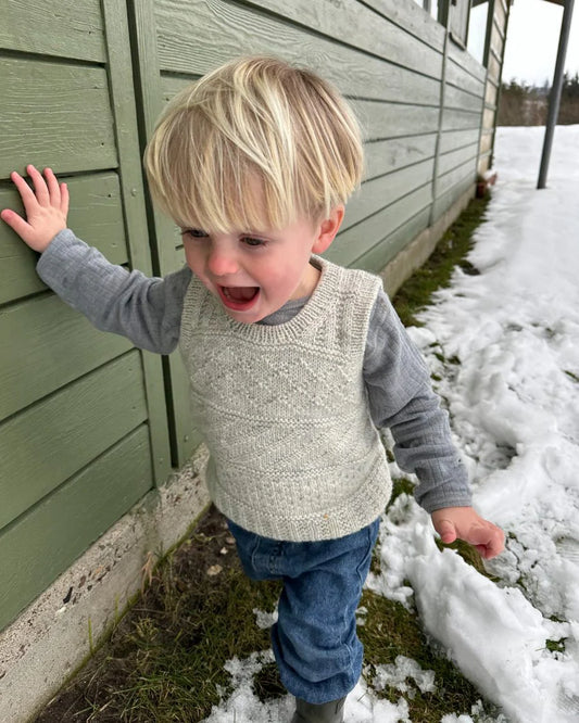 Storm Sweater Junior Strickpaket - Cool Wool Big