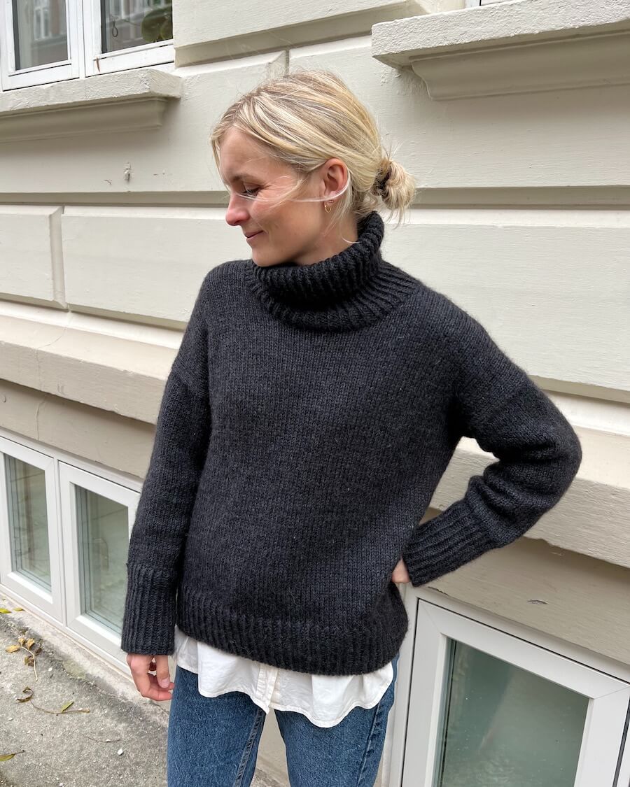 Wednesday Sweater Strickpaket - Landlust Softtweed 90